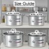 Jumbo Casseroles Set 18-22.5" (8Pcs) - Image 2