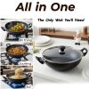 Non Stick Imperial Classic Wok (Glass Lid) - Image 6