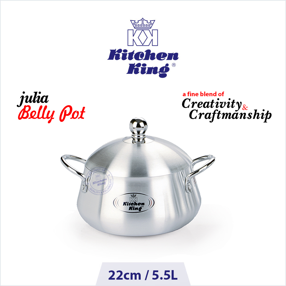 Belly-Julia-Pot-22cm.jpg Aluminium cookware price. Silver Degchi. Silver cookware at best price in Pakistan. cooking pots. Patila set price in Pakistan. Cookware set price in Pakistan.