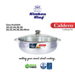 Caldero Pot with Glass Lid