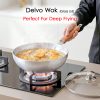 Delvo Wok/Karahi (Kadahi) with Glass Lid - Image 3