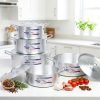 Brazier Smart Pot Set 8-12 Inches (10 Pcs) - Image 4
