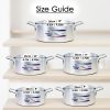 Brazier Smart Pot Set 8-12 Inches (10 Pcs) - Image 2
