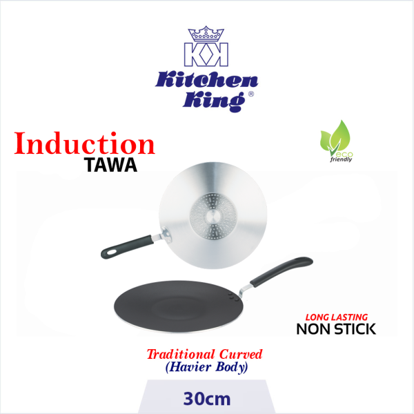 Easily make delectable roti, paratha, and dosa with induction-ready tawas. Experience nonstick surfaces, durable structure, and versatile cooking