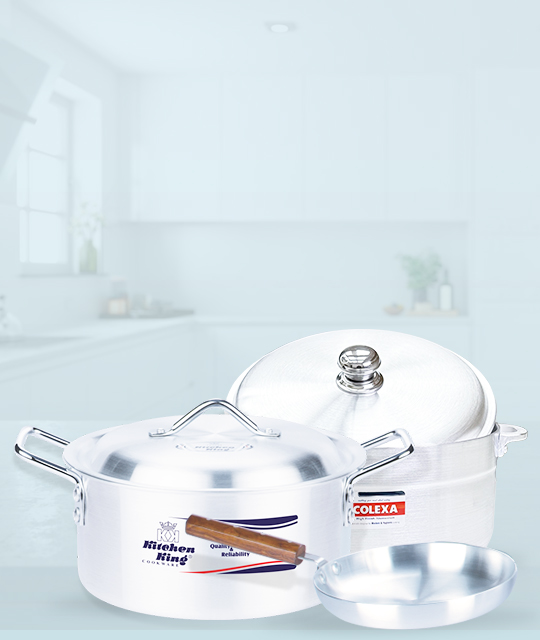 Silver bartan. Silver cookware. Cookware set price in Pakistan. stainless steel cookware. Silver Degchi. cooking pots. Aluminium cookware price.