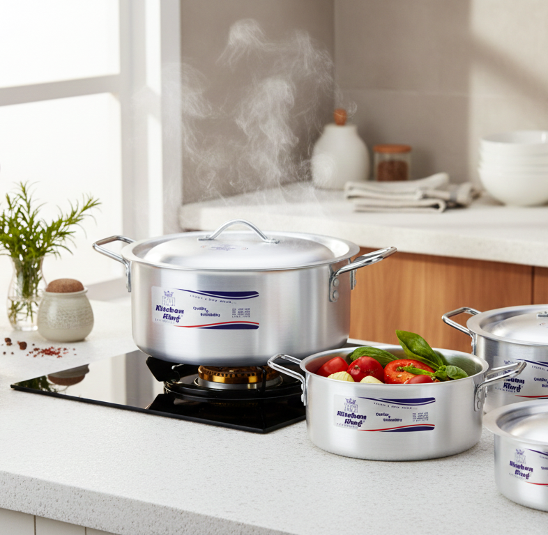 Pots To Cook In Cooking Pots Set – Heavy Duty PFOA Free | Kitchen King USA