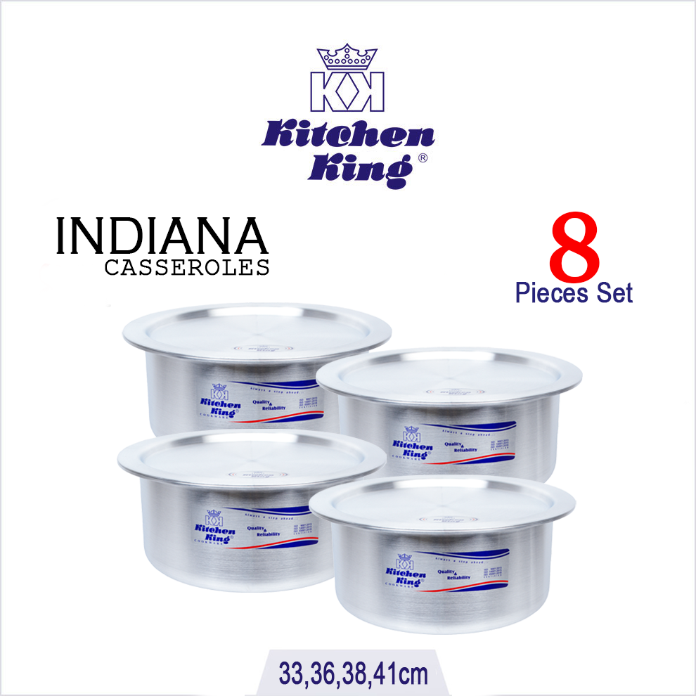 Indiana casseroles set 13-16 Indiana Casseroles Set 13-16" (8 Pcs) - Image 1