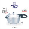 Kitchen King Feast wide body stovetop pressure cooker – PFOA-free heavy duty aluminium pressure cooker USA