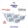 Topical Casseroles Set -11" (10 Pcs)