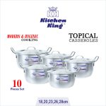Topical Casseroles Set -11" (10 Pcs)