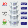 Topical Casseroles Set 8-12" (10 Pcs) - Image 2