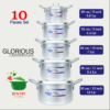 Glorious Casseroles Set 8-12" (10 Pcs) - Image 2